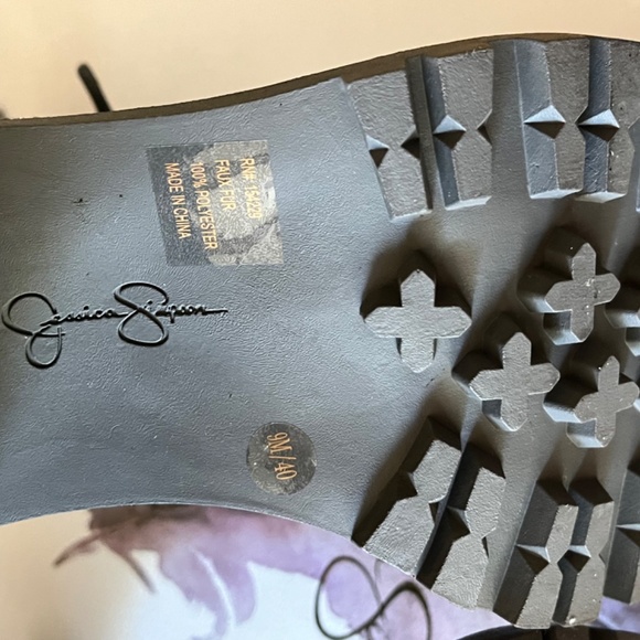 Jessica Simpson Grey Deliah Rhinestone Bootie Size 9  NWT - Picture 3 of 15